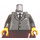 LEGO Pinstriped Suit Jacket with Tie Pattern Torso (973)