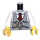 LEGO Pinstriped Vest Torso with Red Tie and Pocketwatch (973 / 76382)