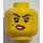 LEGO Pirate Girl Head  (Recessed Solid Stud) (3626 / 68056)