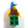 LEGO Pirate with Brown Vest and Anchor Tattoo and Gold Tooth Minifigure