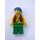 LEGO Pirate met Brown Vest en Anchor Tattoo en Gold Tand minifiguur