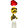 LEGO Pirate mit Groß Moustache und Weiß Beine Minifigur