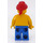 LEGO Pirate mit rot Bandana und Groß Moustache Minifigur