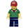 LEGO Pizza Delivery Mann Minifigur