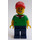 LEGO Pizza Delivery Man Minifigur
