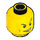 LEGO Schmucklos Kopf mit Determined   Open Mouth Grinsen mit Zähne (Sicherheitsbolzen) (3626 / 64883)