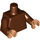 LEGO Plain Torso with Reddish Brown Arms and Flesh Hands (973 / 88585)