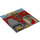 LEGO Kunststoff Lenticular Backdrop mit Gryffindor Common Room (104681)