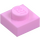 LEGO Plate 1 x 1 with 2 Black Squares and Dark Pink Rectangle (Minecraft Axolotl Face) (1014 / 3024)