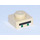 LEGO Plate 1 x 1 with Minecraft Villager Eyes Pattern (3024)