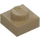 LEGO assiette 1 x 1 avec Pixelisé Witch Face (3024)