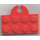 LEGO assiette 2 x 4 avec Coupling for Removable Crochet