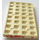 LEGO assiette 4 x 8 avec Waffle Underside avec rouge scuff/paint Décoration
