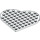 LEGO Plate 9 x 9 Round Heart (65486)