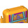 LEGO Play Cube Box 3 x 8 mit Scharnier mit Rucksack und Swim Goggles (64462 / 78340)