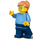 LEGO Police Cadet, Female (Swept Fringe avec Queue de cheval) Figurine