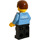 LEGO Police - City Shirt With Dark Blue Tie Minifigure