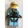 LEGO Policja Śmigłowiec Pilot W Uniform z Safety Straps Minifigurka