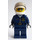 LEGO Police Helicopter Pilot with Badge and Black Belt Minifigure