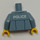 LEGO Police Jacket with Zipper, Dark Blue Shirt and &quot;Police&quot; on Back Torso (973 / 76382)
