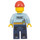 LEGO Officier de Police dans Rouge Casquette Minifigurine