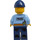 LEGO Poliisi (Sänki, Dark Sininen Lippalakki) Minihahmo