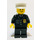 LEGO Polizist mit Abzeichen und Blau Tie Minifigur