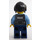 LEGO Police Officer with Black Aviator Hat and Stubble Minifigure