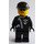LEGO Polizei Officer mit Schwarz Deckel Minifigur