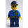 LEGO Polizist mit Dark Blau Hut und Sonnenbrille Minifigur