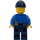 LEGO Police Officer with Dark Blue Hat and Sunglasses Minifigure