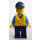 LEGO Poliisi jossa Life Preserver Minihahmo