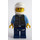 LEGO Politimand med hvid Hjelm Minifigur