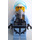 LEGO Politi Pilot med Pilot Maske Minifigur