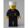 LEGO Police Prisonnier Gardien Minifigurine aux sourcils noirs