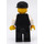 LEGO Polizei mit Sheriff Star und Schwarz Deckel Minifigur