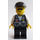 LEGO Polizei mit Sheriff Stern und Schwarz Kappe Minifigur