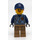 LEGO Police Woman with Front Zipper Minifigure