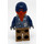 LEGO Polizei Woman mit Vorderseite Zipper Minifigur