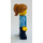 LEGO Femme policière avec Queue de cheval Minifigurine