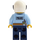 LEGO Polizist Motorcyclist Minifigur