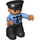 LEGO Policía con Parche Figura Duplo