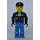 LEGO Policeman avec Noir Casquette avec Argent Star Figurine