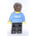 LEGO Policeman with Blue Tie, Gold Badge Minifigure