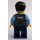 LEGO Policeman avec Sunglasses et Noir Cheveux Figurine
