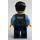 LEGO Policeman with Sunglasses and Black hair Minifigure