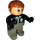 LEGO Policeman with Zipper Duplo Figure