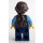 LEGO Policewoman with Brown Hair Minifigure