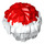 LEGO Pom Pom avec rouge Haut (10880 / 87997)