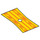 LEGO Poncho with Orange Stripes and Decoration